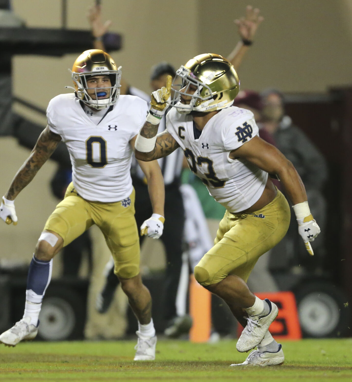 Notre Dame at Virginia Tech football
